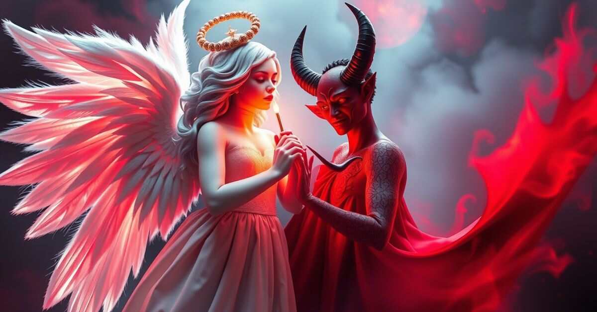 230+ Angel and Devil Captions for Instagram That Show Your Duality